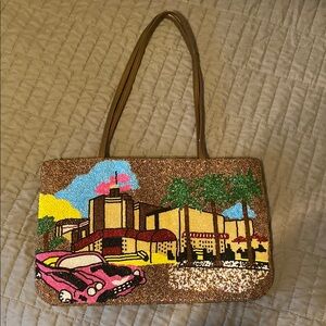 Colorful Beaded Women’s Bag